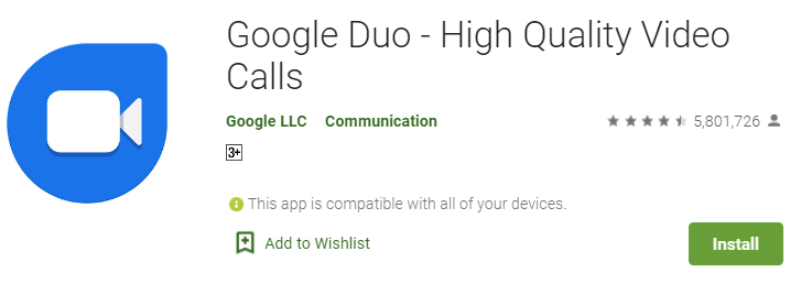 google duo app for desktop